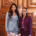 Sheinbaum - Kristi Noem - Foto ilustración cortesía internet