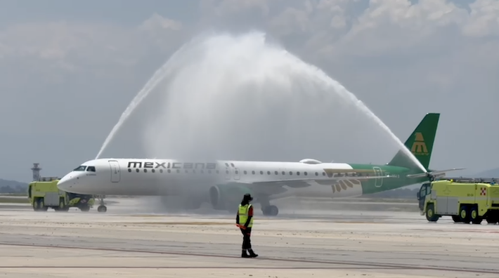 Mexicana Embraer - Foto ilustración cortesía internet