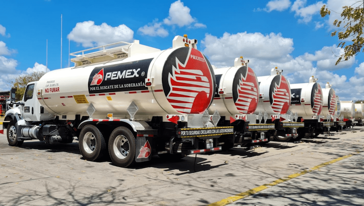 Pipas Pemex - Foto ilustración cortesía internet