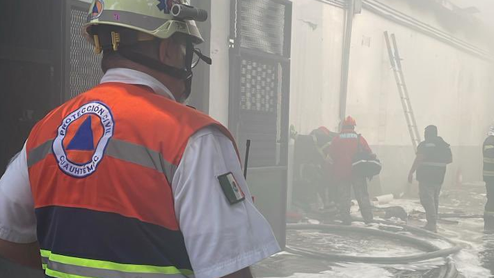 Incendio fabrica de colchones - Foto ilustración cortesía internet