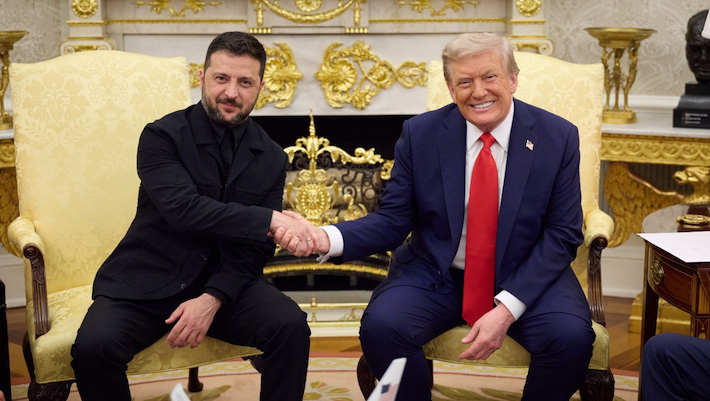 Trump - Zelensky - Foto ilustración cortesía internet