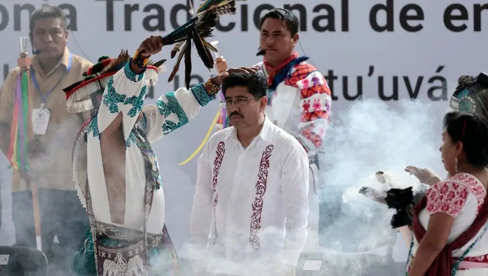Ritual Hugo Aguilar Ortiz. - foto ilustración cortesía interent