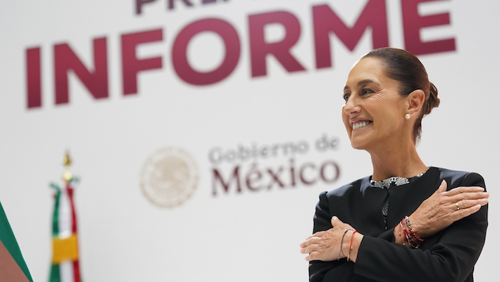 Claudia Sheinbaum 1er informe - foto ilustración cortesía internet