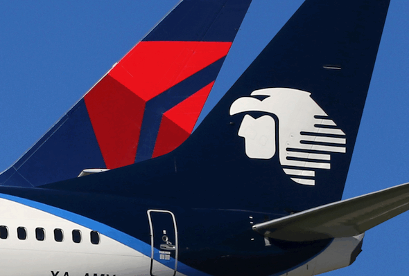 Aeroméxico - Delta - Foto ilustración cortesía internet