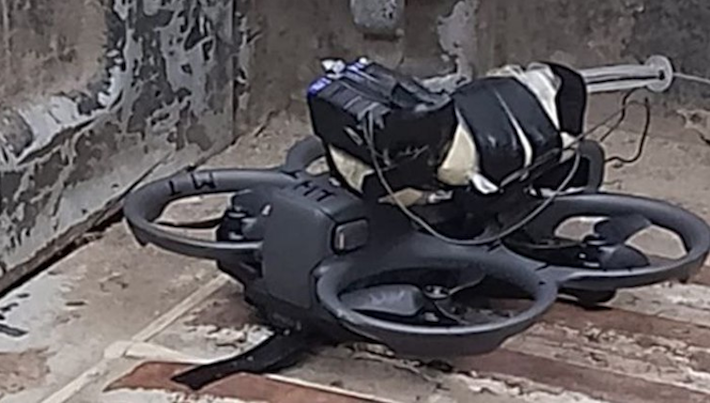 Ataque Dron Coahuayana - Foto ilustración cortesía internet