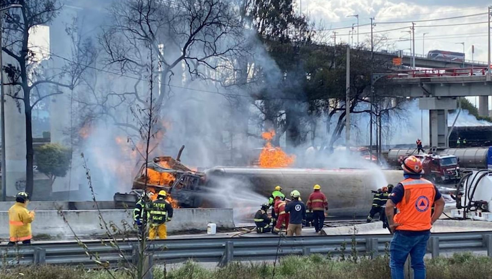 Explosión pipa gas la concordia - Foto ilustración cortesía internet