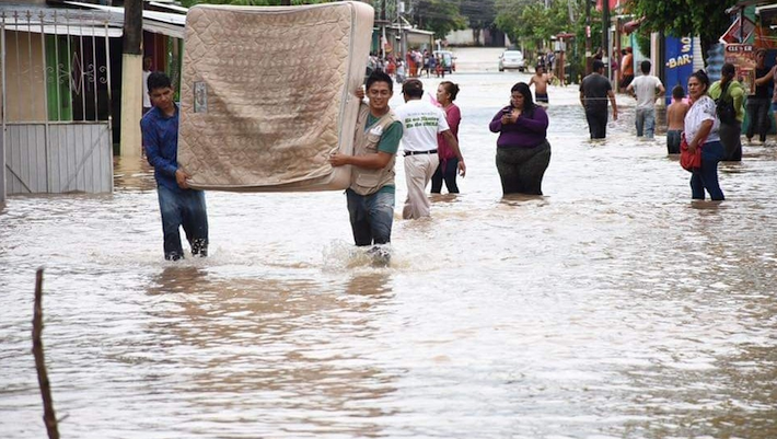 Inundaciones Poza Rica - Foto ilustración cortesía internet