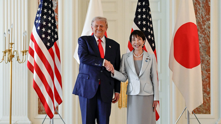Sanae Takaichi - Trump - Foto ilustración cortesía internet