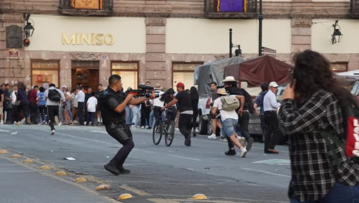 Protestas Michoacán - Foto ilustración cortesía internet