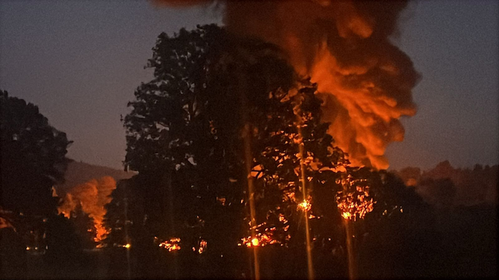 Explosión Pipa - MEx-Pue. - Foto ilustración cortesía internet