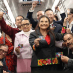 Clara Brugada - Linea 1 del Metro - Foto ilustración cortesía internet