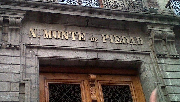 Monte de Piedad - Foto ilustración cortesía internet