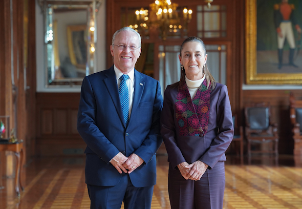 Sheinbaum - José Medina Mora - Foto ilustración cortesía internet