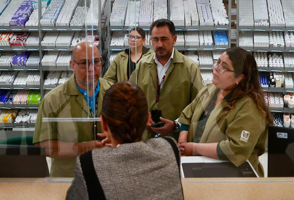 Sheinbaum - Hospital IMSS Cd Juárez, Chihuahua - Foto ilustración cortesía internet