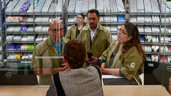 Sheinbaum - Hospital IMSS Cd Juárez, Chihuahua - Foto ilustración cortesía internet