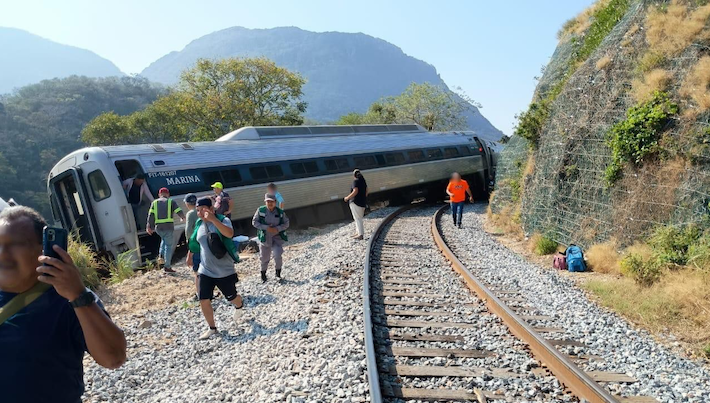 Accidente Tren Interocéanico - Foto ilustración cortesía internet