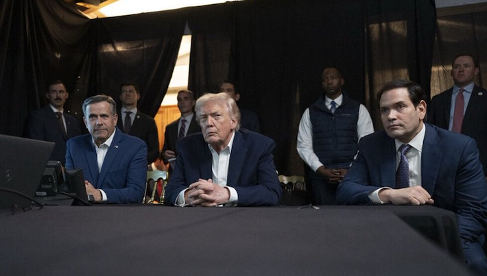 Rubio, Hegseth y Stephen Miller - Foto ilustración cortesía internet